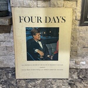 1964 FOUR DAYS The Historical Record of The Death‎ of President Kennedy HB